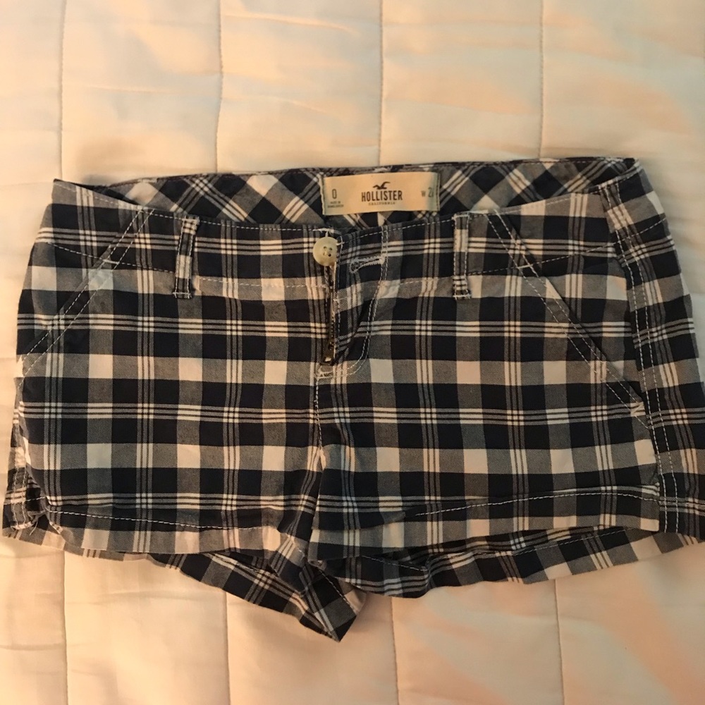 Checkered shorts